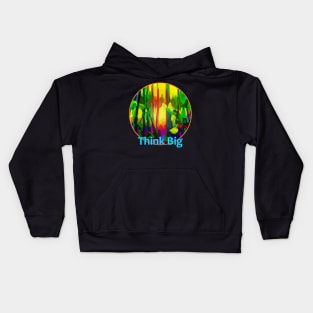 Circle Abstract Jungle Multicolor Kids Hoodie